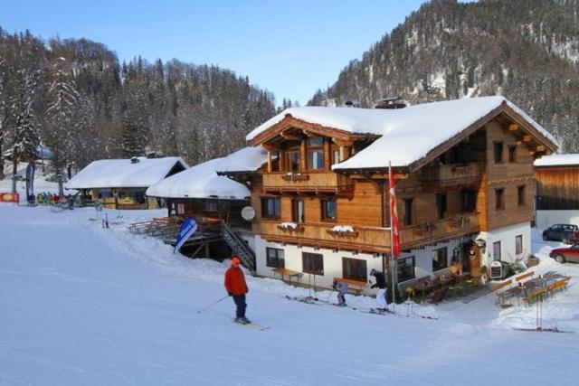 Natursport Heutal Appartements Ski-In & Ski-Out Unken Exterior foto