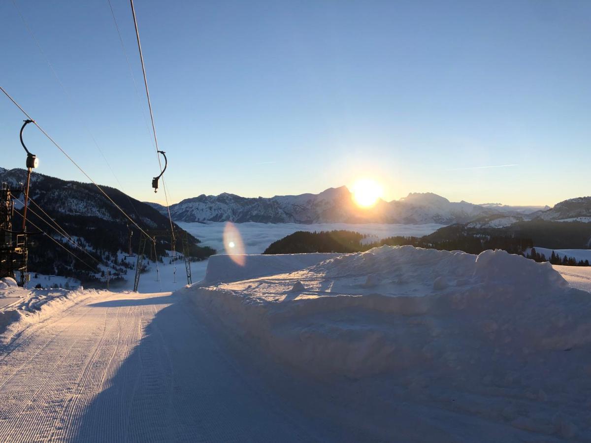Natursport Heutal Appartements Ski-In & Ski-Out Unken Exterior foto